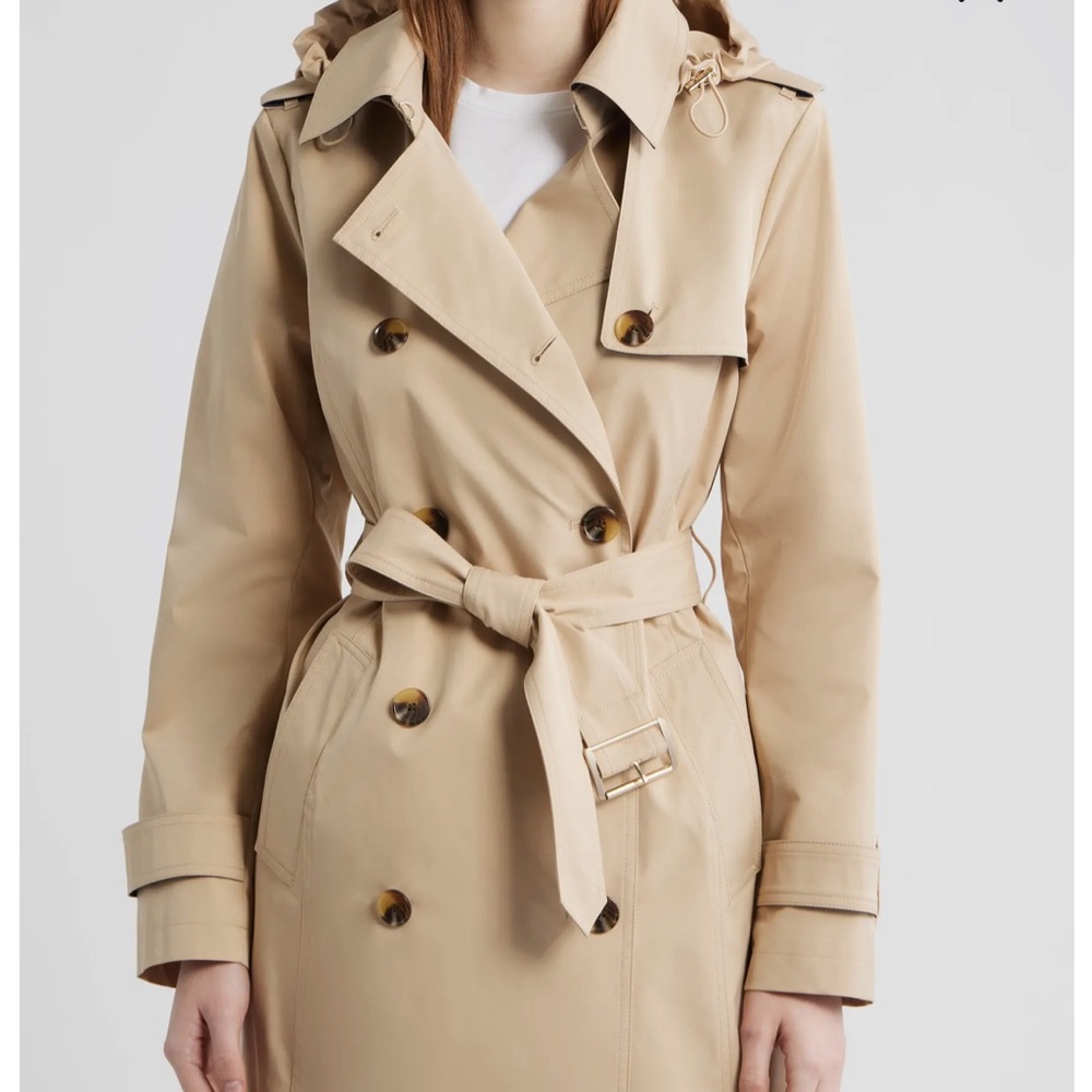 Michael Kors Trench with hood and liner